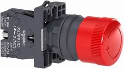 SE Кнопка аварийного останова,возврат поворотом,30мм,красная,1НЗ арт. XA2ES442