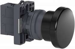 SE Кнопка грибовидная 40мм черная 1НO (XA2EC21) арт. XA2EC21