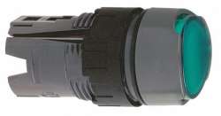 SE Кнопка круглая с подсветкой зеленая арт. ZB6AF3