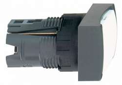 SE Кнопка плоская прямоугольная белая арт. ZB6DA1