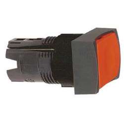 SE Кнопка плоская прямоугольная красная арт. ZB6DA4