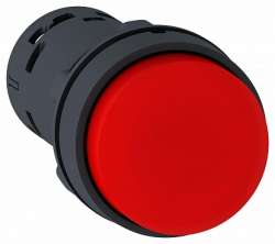 SE Кнопка пружинный возврат, 2 НЗ, красная арт. XB7NL44