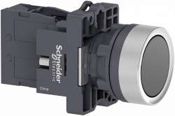 SE Кнопка с фиксацией черная 1НО (XA2EH021) арт. XA2EH021