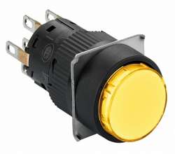 SE Кнопка с подсветкой, красная, 16 мм арт. XB6ECF4B1P