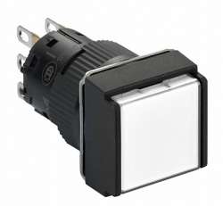 SE Кнопка с подсветкой НО НЗ 12В (XB6ECW1J1P) арт. XB6ECW1J1P