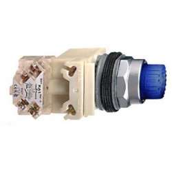 SE Кнопка с подсветкой желтая, 230В арт. 9001K2L7LH13