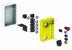 SE Кнопочный пост в сборе 6 команд арт. XALFP6003E