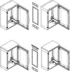 SE Комплект для соединения шкафов PLA12x4 арт. NSYMUPLA124