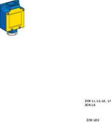 SE Корпус концевого выключателя, 2 НЗ, с кабельным выводом арт. ZCKL7