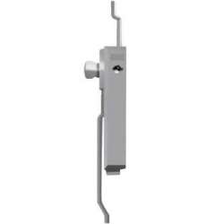 SE Круглый замок с двумя бор. 3 мм, хром арт. NSYSTDCSX