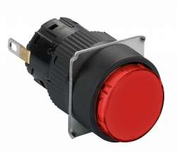 SE Лампа сигнальная, 16 мм, красная, круглая арт. XB6EAV4JP