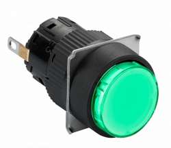 SE Лампа сигнальная, круглая, красная, LED, 24В арт. XB6EAV4BP