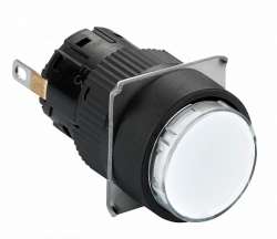 SE Лампа сигнальная, круглая, зеленая, LED, 24В арт. XB6EAV3BP