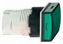 SE Лампа сигнальная прямоугольная зеленый арт. ZB6DV3