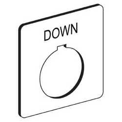 SE Маркировочная плата для серии 9001 9001KN110WP арт. 9001KN110WP