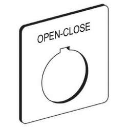 SE Маркировочная плата для серии 9001 9001KN146WP арт. 9001KN146WP