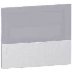 SE Mini Pragma Серая Панель передняя, 1ряд/12 модулей, встраиваемая дымчатая дверь арт. MIP70112T