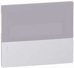 SE Mini Pragma Серая Панель передняя, 2 ряда/24 модуля, встраиваемая дымчатая дверь арт. MIP70212T