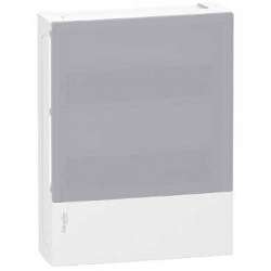 SE Mini Pragma Щит навесной с прозрачной дверью 2ряда/24 модуля, 63А, 2 клеммы, IK07, IP40 арт. MIP12212S