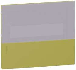 SE Mini Pragma Зеленая Панель передняя, 2 ряда/24 модуля, встраиваемая дымчатая дверь арт. MIP60212T