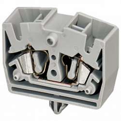 SE Миниклеммник пружинный, с защелкой, проходной, 4тчк, 2,5мм, синий, непосредственный монтаж (NSYTRR24MPBL) арт. NSYTRR24MPBL