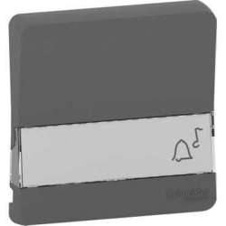 SE Mureva Styl Антрацит Клавиша с полем для этикеток, IP55 арт. MUR34203