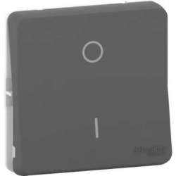 SE Mureva Styl Антрацит Переключатель 2-полюсный, IP55 арт. MUR35034