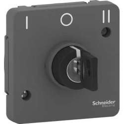 SE Mureva Styl Антрацит Переключатель с ключом на 3 положения, 3А, IP55 арт. MUR35061