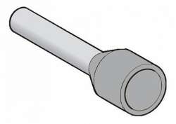 SE Наконечник средней длины 0,75x2мм, серый арт. DZ5CE007D