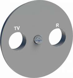 SE Odace Алюминий Накладка R-TV/SAT арт. S53R441