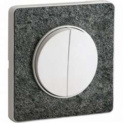 SE Odace Черный фосфор/Бел Рамка 1-я арт. S52P802T