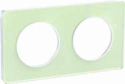SE Odace Зеленый лед/Бел Рамка 2-я арт. S52P804S