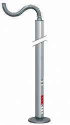 SE OptiLine 45 Стойка 2-сторонняя свобод. 2,45м без основания анодированное покрытие арт. ISM20116