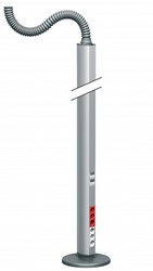 SE OptiLine 45 Стойка 2-сторонняя свободн. 2,9м без основания анодированное покрытие арт. ISM20118