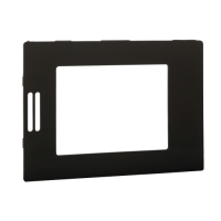 SE Панель лицевая, глянц.полупрозрачная черная арт. FAS-04