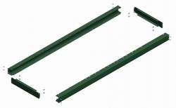 SE Передняя и задняя панели цоколя соед. 1800x100 арт. NSYSPFC18100