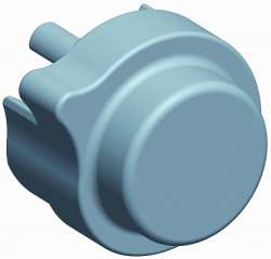 SE Переходник для замковых механизмов с цил.проф. арт. NSYLADP