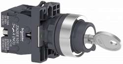 SE Переключатель, 3 положения, с фиксацией, 2НO арт. XA2EG03