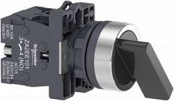 SE Переключатель длинная ручка, 3 положения, с фиксацией, 2НО арт. XA2EJ33