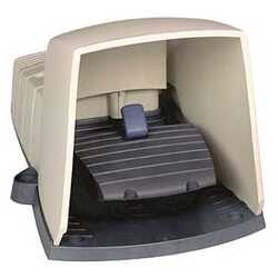 SE Переключатель педальный 1 шаг NC+NO серый арт. XPEG510