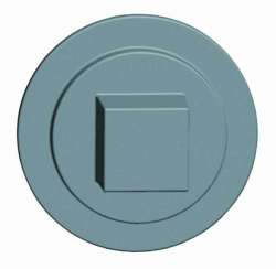 SE Плоская накл.+ квадратный профиль 8 мм арт. NSYSFLOCKS8