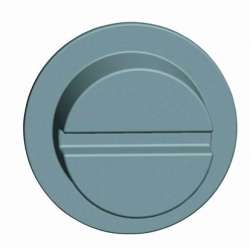 SE Плоская накл.+ шлиц для отвертки арт. NSYSFLOCK24