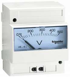 SE Powerlogic Вольтметр 0-300В на DIN-рейку арт. 16060 SE Powerlogic Вольтметр 0-300В на DIN-рейку арт. 16060