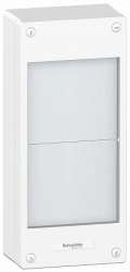 SE Pragma Белый Корпус навесной 2 ряда 26 мод. пластик 450x200x115мм IP30 арт. PRA06218