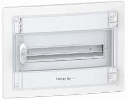 SE Pragma Бокс встраиваемый 18мод (1р) 486x360x129 прозрачная пластиковая дверь арт. PRA24118