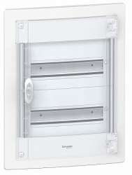 SE Pragma Бокс встраиваемый 26мод (2р) 396x510x127 прозрачная пластиковая дверь арт. PRA24213