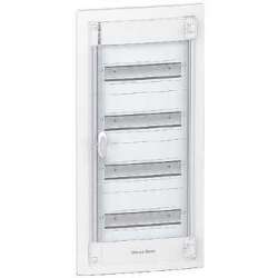 SE Pragma Бокс встраиваемый 52мод (4р) 396x810x127 прозрачная пластиковая дверь арт. PRA24413