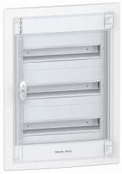 SE Pragma Бокс встраиваемый 54мод (3р) 486x660x129 прозрачная пластиковая дверь арт. PRA24318