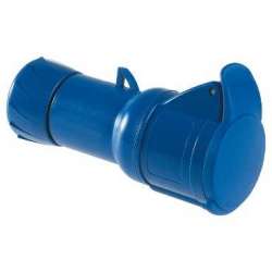 SE PratiKa Розетка кабельная, быстрозажимное соединение, 16А 2P+E IP44 220В арт. PKY16M423