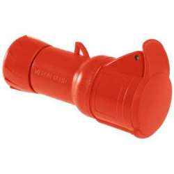 SE PratiKa Розетка кабельная, быстрозажимное соединение, 16А 3P+N+E IP44 380В арт. PKY16M435